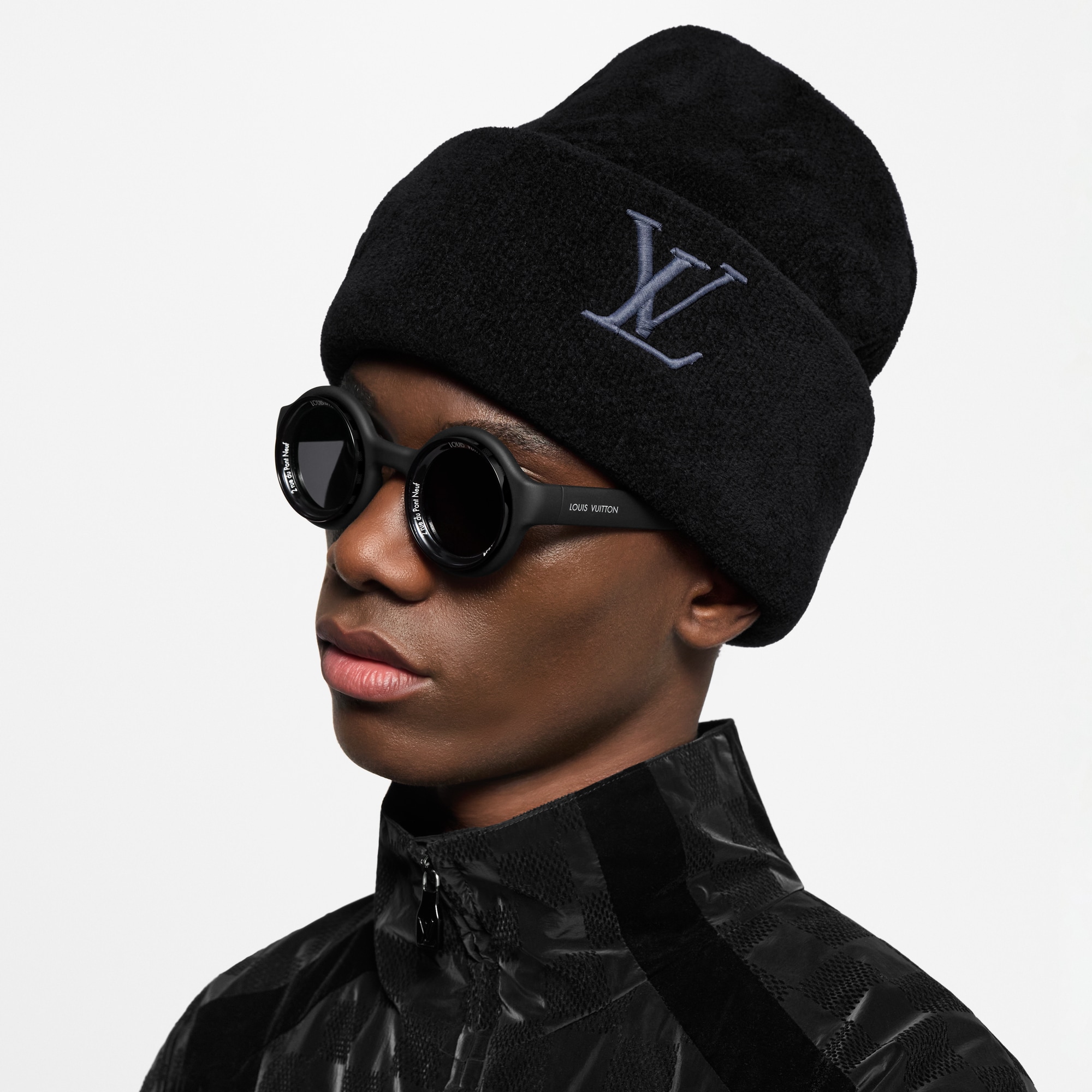 LV Crush Monogram Beanie S00 - Accessories | LOUIS VUITTON